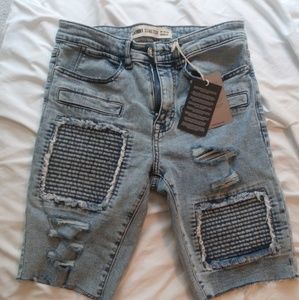 asos mens jean shorts